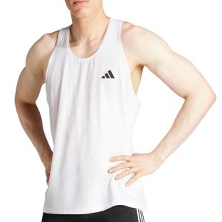 Débardeur Blanc Homme Adidas Otr pas cher