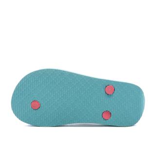 Tongs Turquoise/Rose Fille Beppi Slipper Snoopy vue 2
