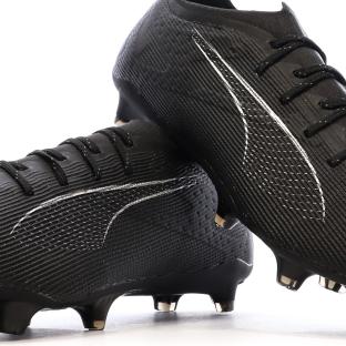 Chaussures de Foot Noires Homme Puma Ultra 5 Pro FG/AG vue 7