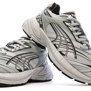 Baskets Gris/Bleu Femme Puma Velophasis Always On vue 7