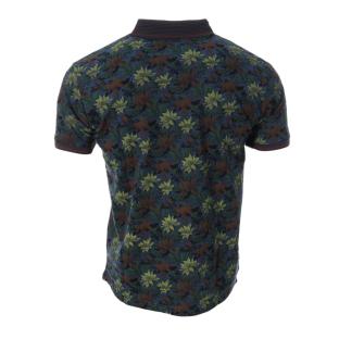 Polo Noir/Vert/Bleu Homme RMS26 91314 vue 2