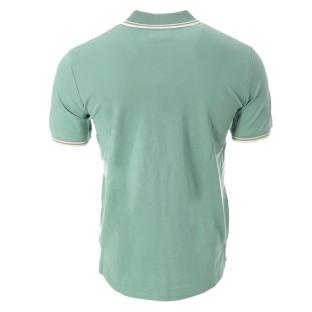 Polo Vert Homme Lee Cooper Opan554 vue 2