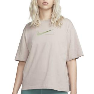 Beiges Nike Jumpman Damen-T-Shirt Ansicht 0