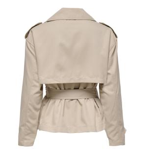 Trench Beige Femme Only Trenchcoat vue 2