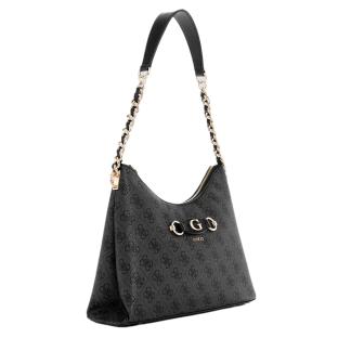 Sac à main Noir/Gris Femme Guess Izzy Top vue 2