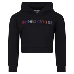 Sweat Noir Fille Sonia Rykiel A00183 vue 0