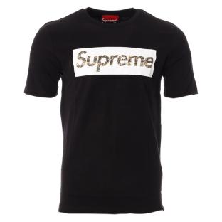 T-shirt Noir Homme Supreme Grip Ugo pas cher