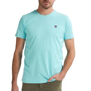 T-shirt Turquoise Homme Petrol Industries TSR002-9999 pas cher