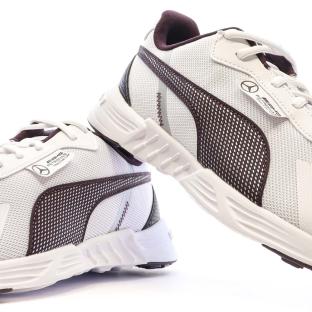 Baskets Blanches/Prunes Homme Puma AMG MAPF1 Tiburion vue 7