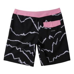 Short de Bain Noir/Rose Homme Quiksilver Surfsilk vue 2