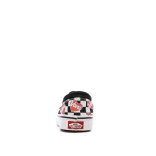 Baskets Blanches/Noires/Roses Femme Vans Asher vue 3