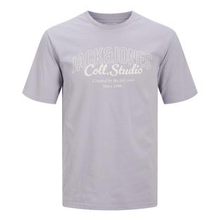 T-Shirt Mauve Homme Jack & Jone Koto pas cher