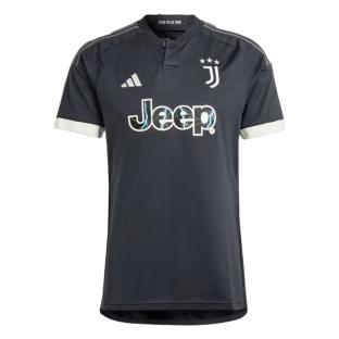 Juventus Maillot de Football Noir Homme Adidas Third 23/24 pas cher