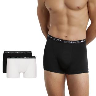 Lot de 3 Boxers Blanc/Noir Homme Dim D6596 vue 2