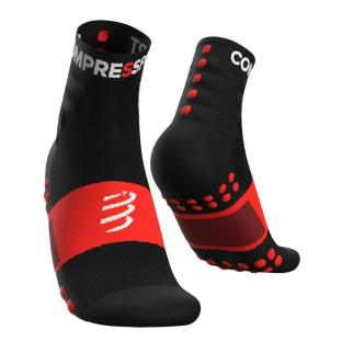 X2 Paires de Chaussettes Rouge Compressport Run vue 0