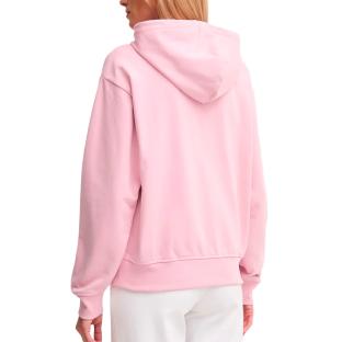 Sweat Zippé Rose Femme Calvin Klein Jeans Monologo French vue 2
