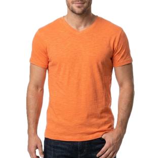 T-shirt Orange Homme Paname Brothers TANGO vue 0