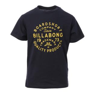 T-shirt Marine Garçon Billabong Union pas cher