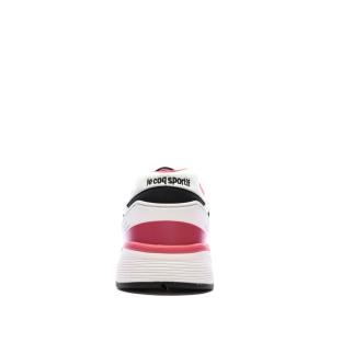 Baskets Blanches/Rose Homme Le Coq Sportif Lcs R1100 Nineties vue 0