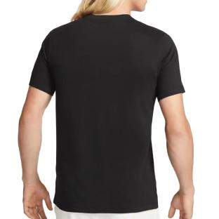 T-shirt Noir Homme Nike M Nsw Tee Fran Jdi Verbiage vue 2