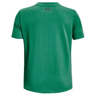 T-shirt Vert Garçon Under Armour Chest vue 2