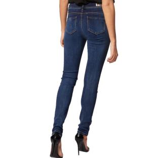 Jean Slim Bleu Femme Morgan POM vue 2