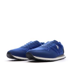 Baskets Bleu Homme US Polo ASSN Sneakers vue 0