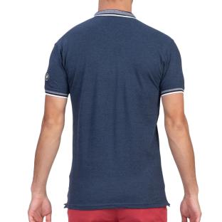 Polo marine homme Sunvalley Bohm vue 2