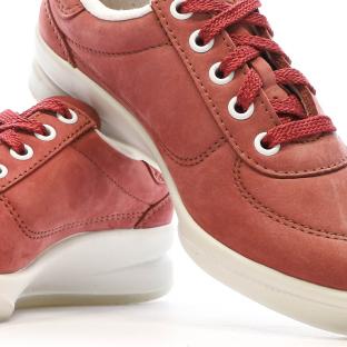 Chaussures Rouge en cuir Femme TBS Brandy vue 7