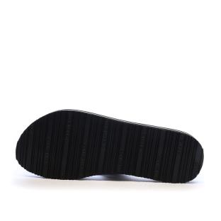 Tongs Noir Femme Tommy Hilfiger Webbing Summer vue 0