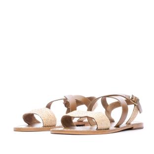 Sandales Cognac Femme Only Margot vue 6