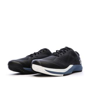 Chaussures de tennis Noires/Bleu Homme Wilson Rush Pro vue 6