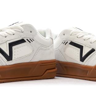 Baskets Blanches Homme Vans Upland Suede Marshmallow vue 7