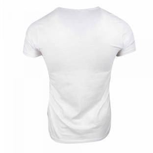 T-shirt Blanc Homme La Maison Blaggio Mandor vue 2