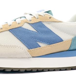 WS237 Baskets Beige/Bleu Femme New Balance vue 7