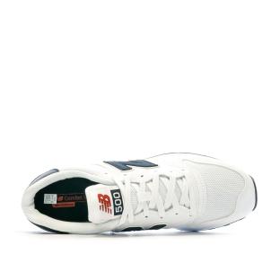 GM500 Baskets Blanches Homme New Balance vue 3