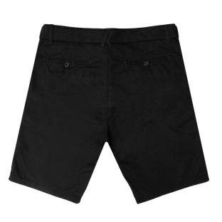 Short Noir Homme American College Chino vue 2