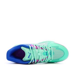 Chaussures de Basketball Blanc/Turquoise Homme Puma Dagger vue 4