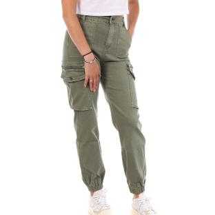 Pantalon Cargo Kaki Femme Monday Premium 3178 pas cher