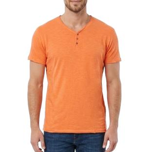 T-shirt Orange Homme Paname Brothers TAZIO vue 0