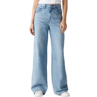Jean Bleu Clair Femme Levi's Cinch Baggy Indigo vue 0