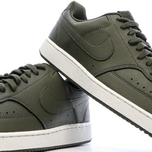 Baskets Kaki Homme Nike Court Vision Lo vue 7