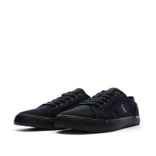 Baskets Noires Homme Calvin Klein Jeans Ess Vulc Low vue 6