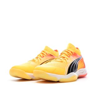 Chaussures de Handball Oranges Homme Puma Eliminate Nitro Squad vue 6