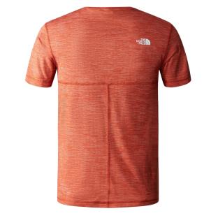 T-shirt Orange Homme The North Face Red Box vue 2