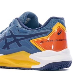 Chaussures de Tennis Bleu/Orange Homme Asics Gel Challenger 13 Padel vue 7