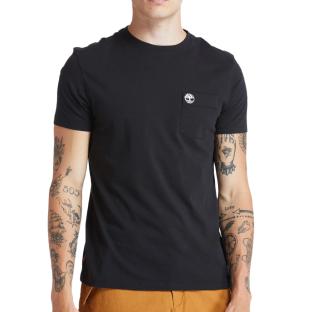 T-shirt Noir Homme Timberland A2BPR pas cher