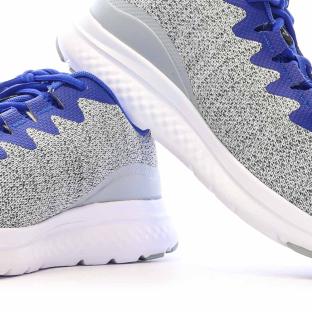 Chaussures de running Grises/Bleu Homme Under Armour Charged Impulse vue 0