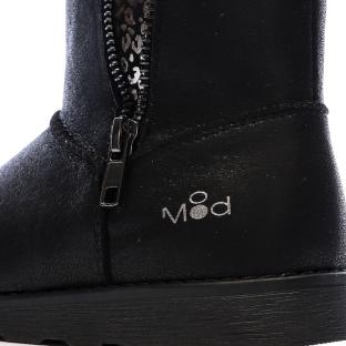 Boots Noir Fille MOD8 Aldize vue 0