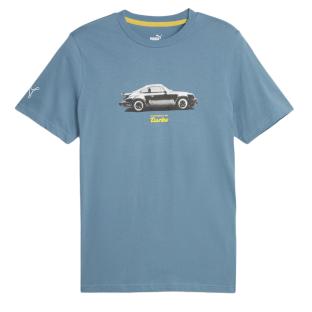 T-shirt Bleu Homme Puma Graphic 621026 pas cher